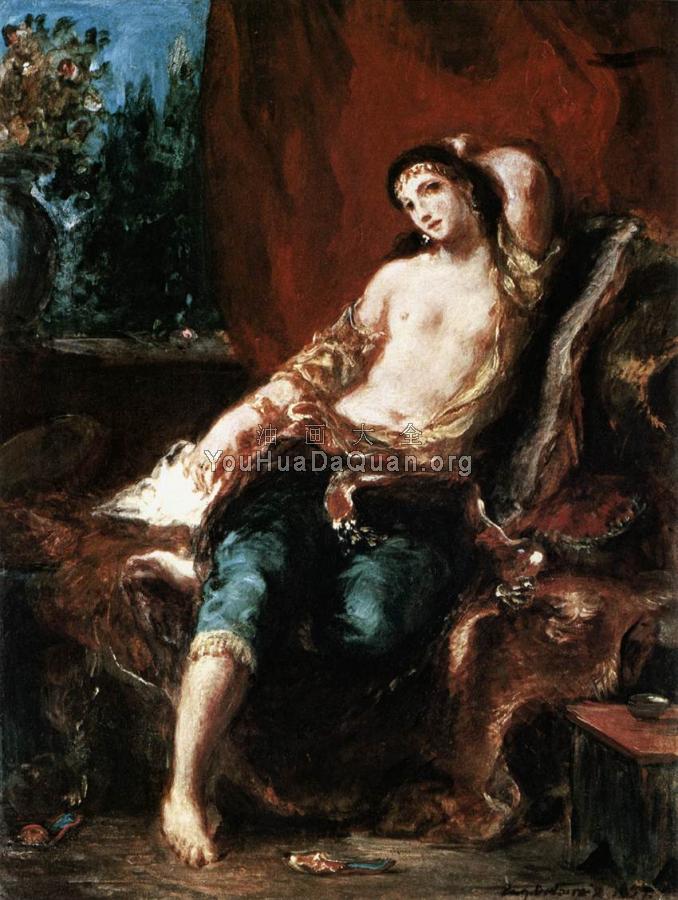 Odalisque - 欧仁·德拉克洛瓦